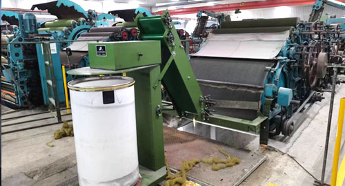 剥棉、成条和圈条