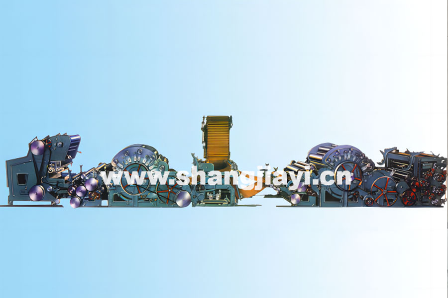 二联粗纺梳毛机